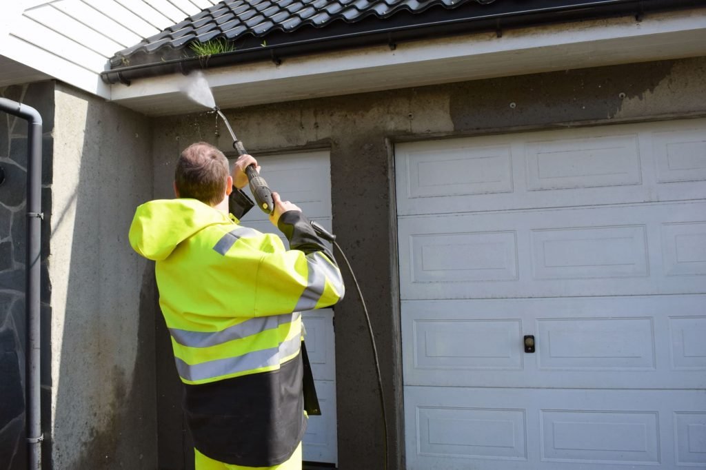 pressure washing