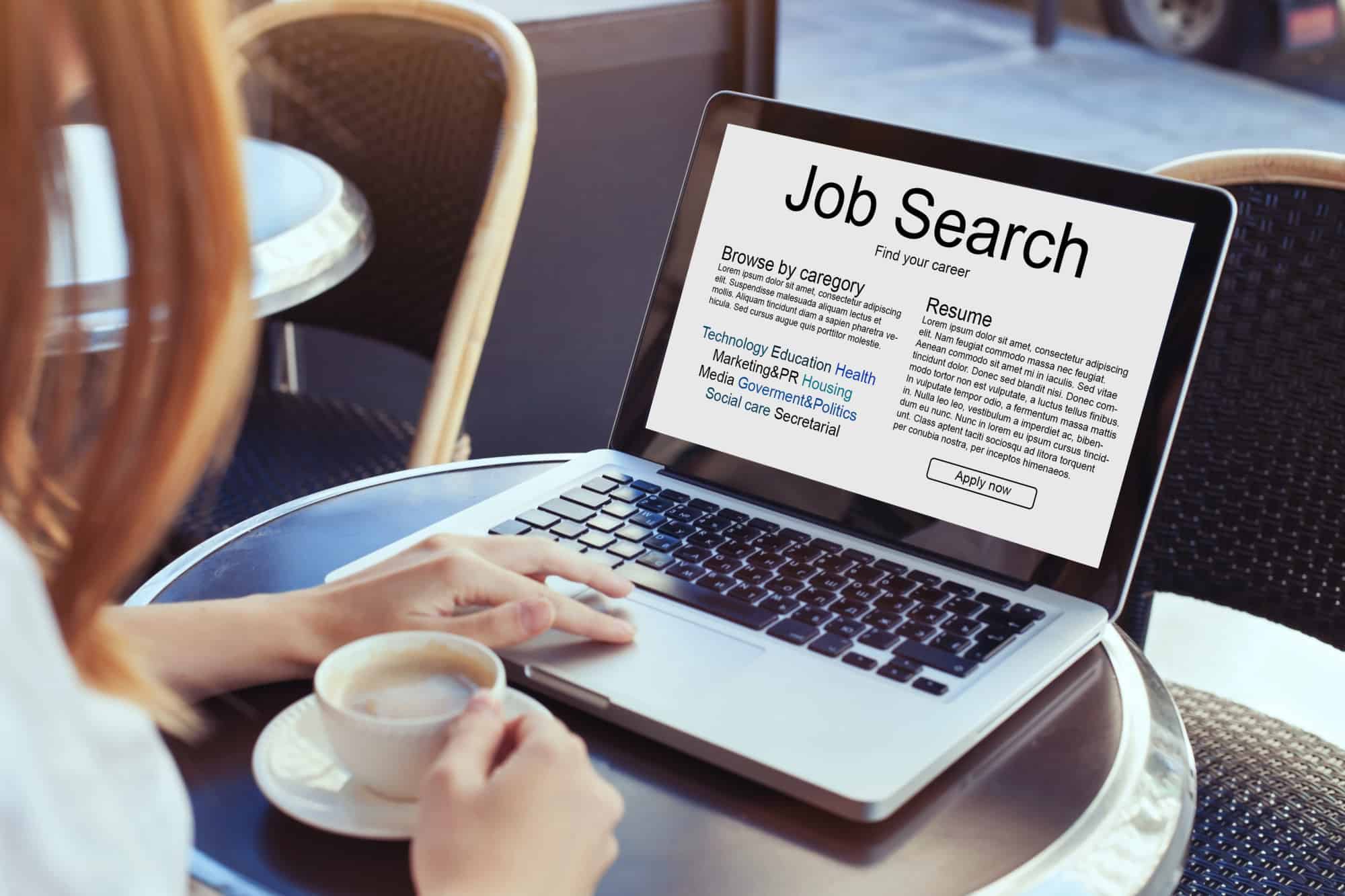 online job search mistakes