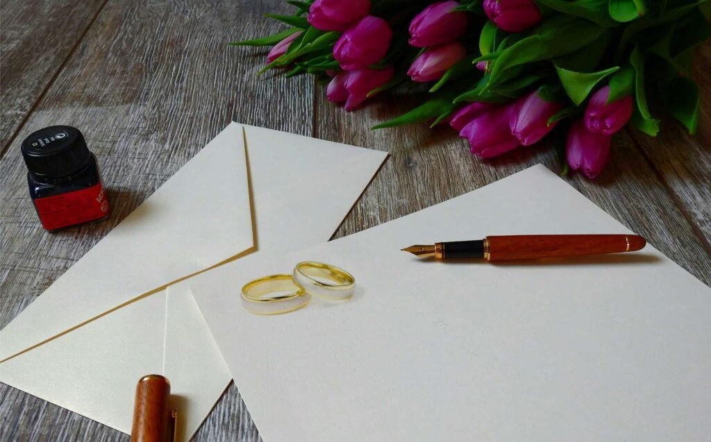 how to address a wedding card