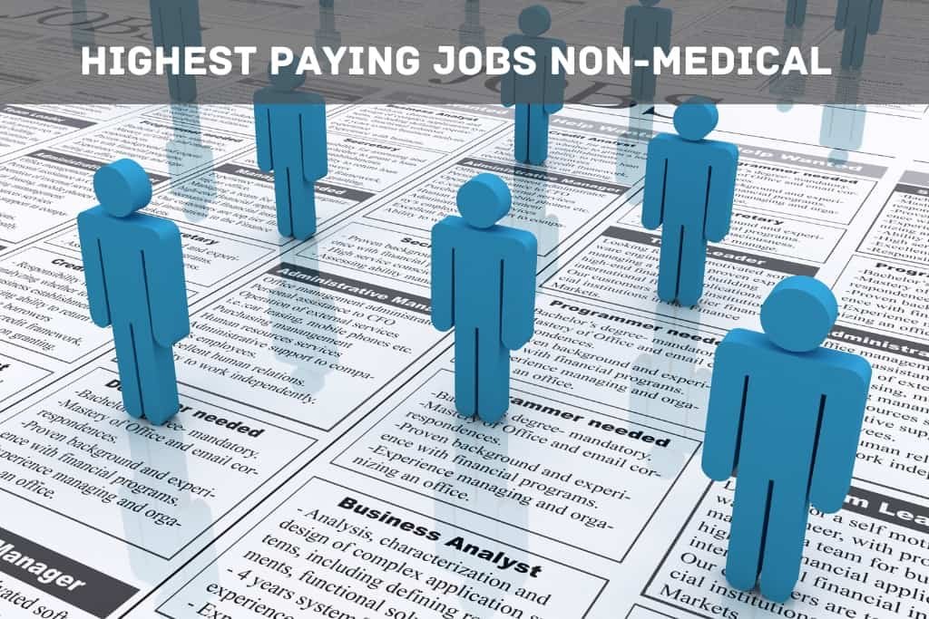 highest paying jobs non-medical