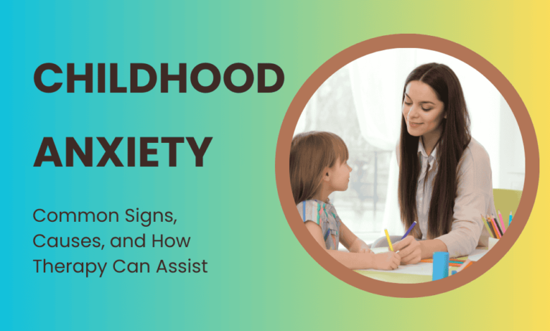 childhood anxiety and therapy